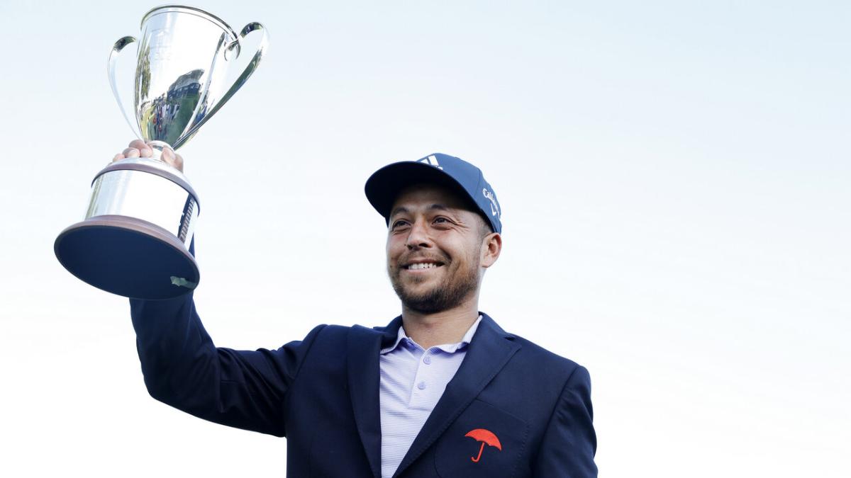 Golfer Xander Schauffele 